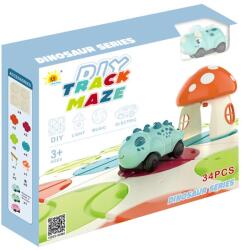 Zing Pachet de joc de aventură cu dinozauri de 34 de piese (552364-55236)