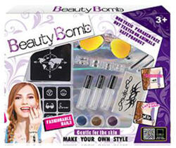 Magic Toys Beauty World: Beauty Bomb tatuaj sclipici set creativ cu ochelari de soare (MKM985594)