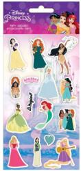Luna Prințese Disney uimitoare 3D Puffy Stickers set 10x22cm (000563610)