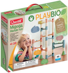 Quercetti Quercetti: Play Bio Migoga Marble pista de biluțe 46 bucăți (86535)