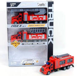 Magic Toys Set camion pompieri 3 bucăți 1: 48 (MKL450698)