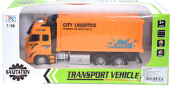 Magic Toys Mașină mare container vehicul cu lumini 1/38 (MKK204648)