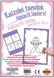  Învăţ să desenez jucărie pentru fete tabel educativ (509/03)