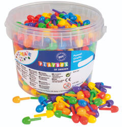 Playbox PlayBox: Set de mozaic colorat, mic, 125 de piese, în cutie, 1cm (2471775)