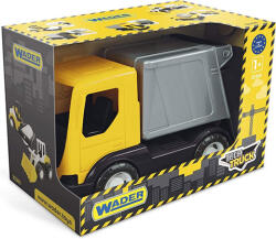Wader Tech Truck mașină de gunoi galbenă 26cm - Wader (35361)