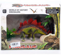 Magic Toys Stegosaurus dinozaur figurină cu ou și plante (MKK240585)