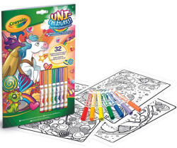 Crayola Crayola: Color &, Activity caiet de activitate cu 7 bucăți de marker (25-2116)