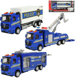 Magic Toys Police Set: camion politie cu lumina si sunet in diverse versiuni 19cm 1 bucată (MKK407499)