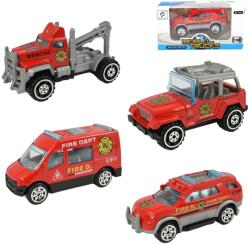Magic Toys World of Trucks: Mașină de pompieri 7 cm în diferite versiuni (MKK449961)