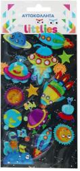 Luna The Littlies: Set de autocolante 3D pufos pentru marinari, 10x22 cm (000646986)