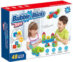 Magic Toys Bubble Blocks joc de construcție 48 de bucăți (MKN322590)