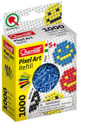 Quercetti Quercetti: Pixel Art culoarea albastră 4mm biluțe rezervă 1000 bucăți (2477Q)