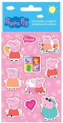 Luna Peppa Pig set autocolant autoadeziv 8x12cm foi 5 bucăți (000482774)
