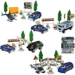 Magic Toys Police Set: Set de poliție cu vehicule și accesorii în diferite variante 1buc (MKL153590)