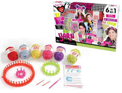 Magic Toys 6 in 1 set de țesut cu fire colorate (MKL659174)