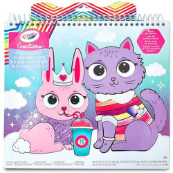 Crayola Creations: Moda animalelor set de desen cu autocolante (04-1173)