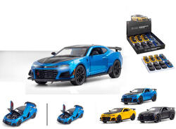 Magic Toys Pull Back Premium Camaro mașină jucărie cu uși care se deschid 1/24 mai multe variante 1 bucată (MKM476104)