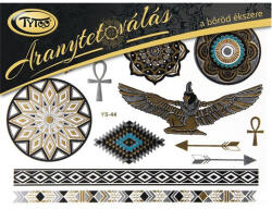 TyToo TyToo: tatuaje auriu motive egiptene set 21x15cm (KQPXX1800042)