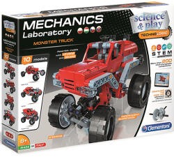 Clementoni Mechanics Laboratory Monster Truck 10 in 1 joc constructiv - Clementoni (50147)
