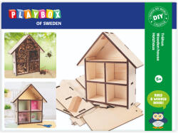 Playbox PlayBox: Set de casă din lemn fă-o singur (2471971)