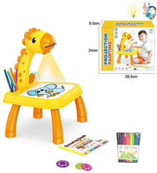 Magic Toys Masa de desen cu proiector girafa (MKO158060)