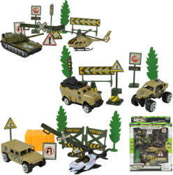 Magic Toys Super Army: Set de jocuri militare cu vehicule și accesorii în diferite variante 1buc (MKL153527)