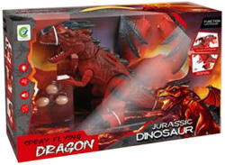 Magic Toys Dragon roșu terifiant cu ouă (MKO608771) Figurina