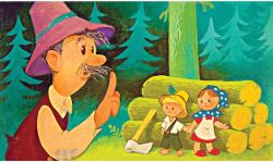 Diafilm Frații Grimm: Hansel și Gretel diapozitiv (D34101090)