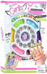 Magic Toys Fashion Girls: kit de realizare a brățărilor cu peste 200 de margele și accesorii (MKL542147)