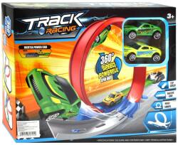 Magic Toys Track Racing pistă de curse cu super buclă de 360° cu 2 mașini mici (MKK332322)