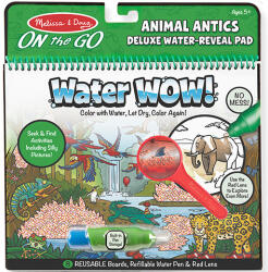 Melissa & Doug Desenăm cu apă: Jucărie creativă animale haioase - Melissa &, Doug (9463K)