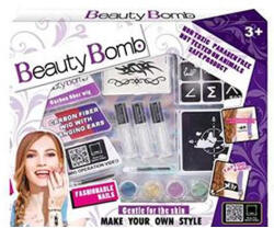 Magic Toys Beauty Bomb tatuaj sclipici set mare cu suvite de par (MKM985576)