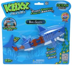 Zing Klixx Creaturez: Seria Marină - Rechin în mai multe variante (KX310) Figurina