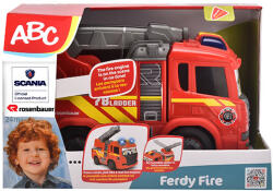 Simba Toys ABC Fredy Fire mașină de pompieri cu sunete și lumini 25cm - Simba Toys (204114005)
