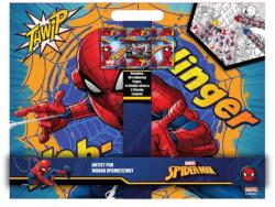 Luna Amazing Spider-Man set de colorat cu autocolante și 3 bucăți de crete cerate (000508155)