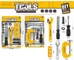 Magic Toys Maestru set de scule culoarea galbenă în două variante 1 bucată (MKM476221) Set bricolaj copii