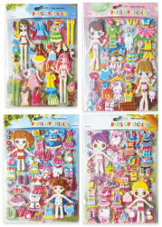 Luna Dress Up Stickers set abțibild în patru variante (000021780)