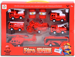 Magic Toys Set de vehicule pompieri 7 bucăți (MKK562479)