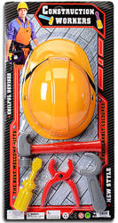 Magic Toys Set de scule cu cască de protecţie (MKF033168)