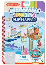 Melissa &, Doug Melissa &, Doug: Paw Patrol Adventure Bay caiet de abțibild reutilizabil (33254K)