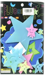 Magic Toys Set de stele fosforescente, luminează noaptea (MKM960349) Decoratiune camera copii