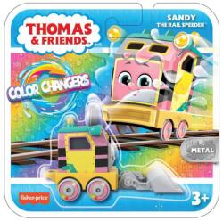 Mattel Thomas și Prietenii: Schimbare de Culoare Sandy Locomotiva - Mattel (HMC30/HPH41)