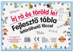  Tabel de desen cu marker care se poate şterge: Litere - D-Toys (503/03)
