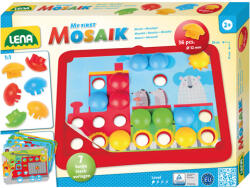 LENA LENA: Mosaik set de joacă biluțe - Vehicule (35633)