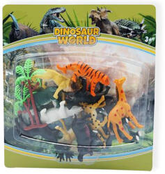 Magic Toys Dino World: animale sălbatice set figurine (MKO411833) Figurina