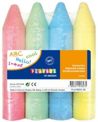 Playbox PlayBox: Set de cretă asfalt jumbo, 4 bucăți (2471339)