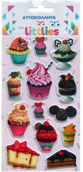 Luna The Littlies: Set de autocolante pufoase 3D dulci, 10x22 cm (000647001)