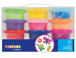 Playbox PlayBox: Set de plastilină modelatoare, 12 recipiente, 14 grame fiecare (2471666)