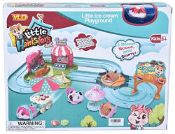 Magic Toys Little Hamsters Play Set Lumea înghețatei (MKL992003)