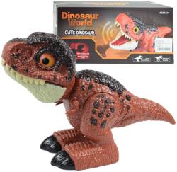 Magic Toys Dino World: T-Rex baby dinozaur simpatic cu efecte sonore 25cm (MKO512525) Figurina